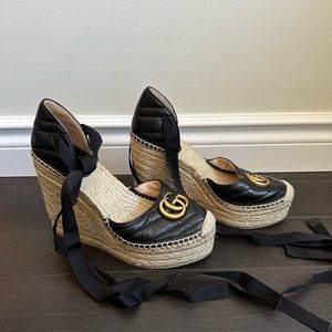 Gucci wedges